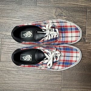 Vans Plaid Sneakers Men's 11